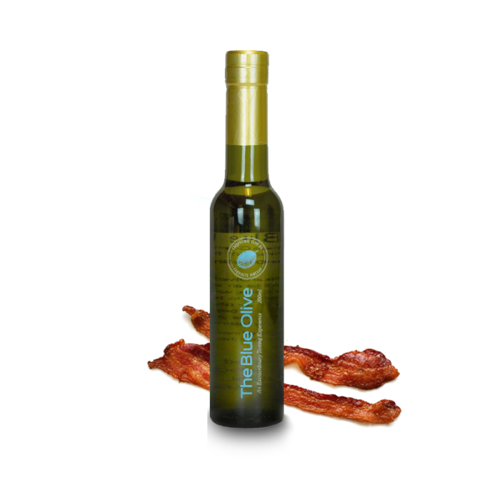 bacon infused extra virgin olive oil