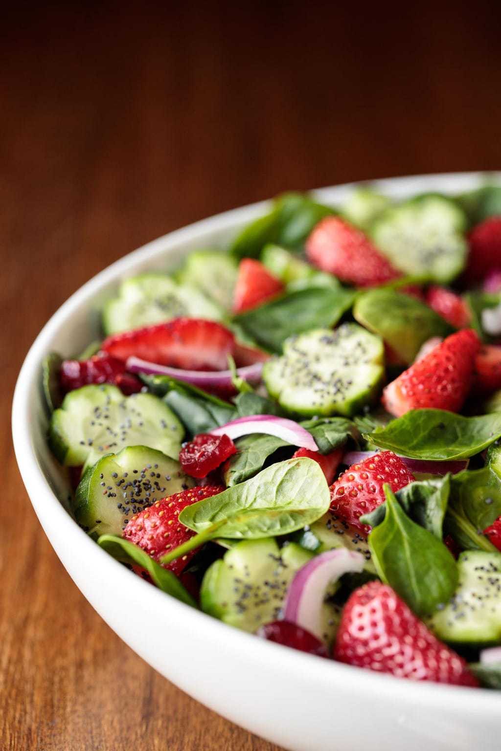 Strawberry and Spinach Salad