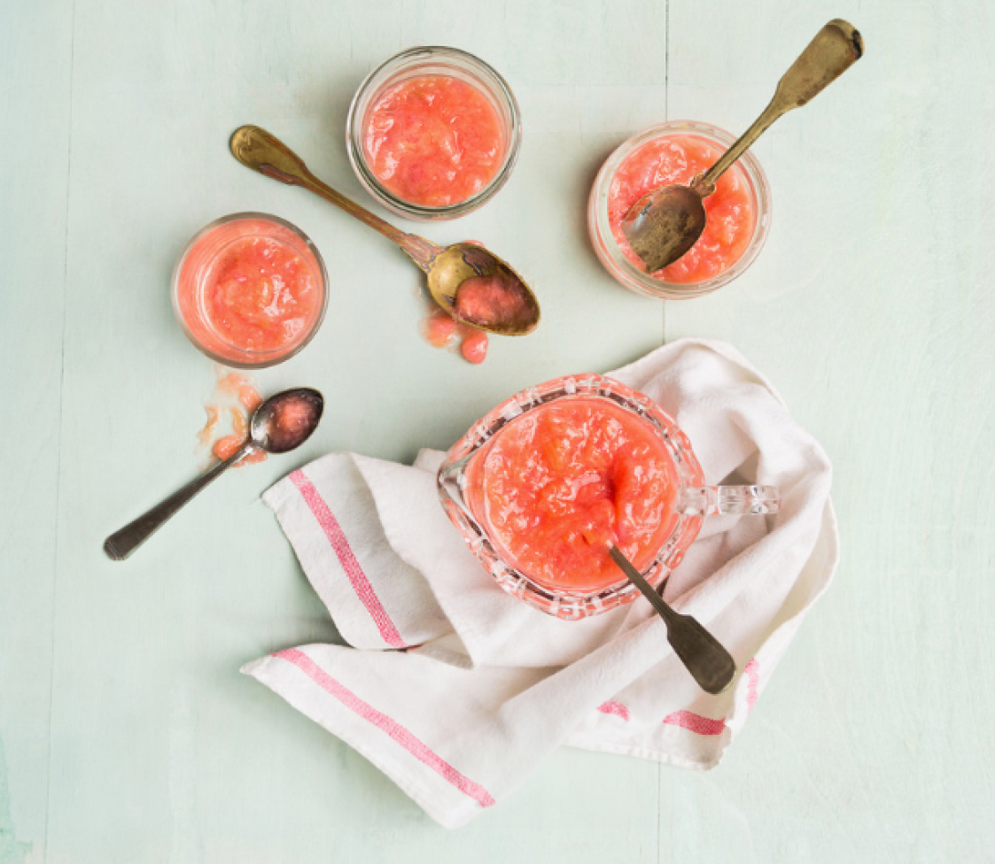 Rhubarb & Strawberry Topping
