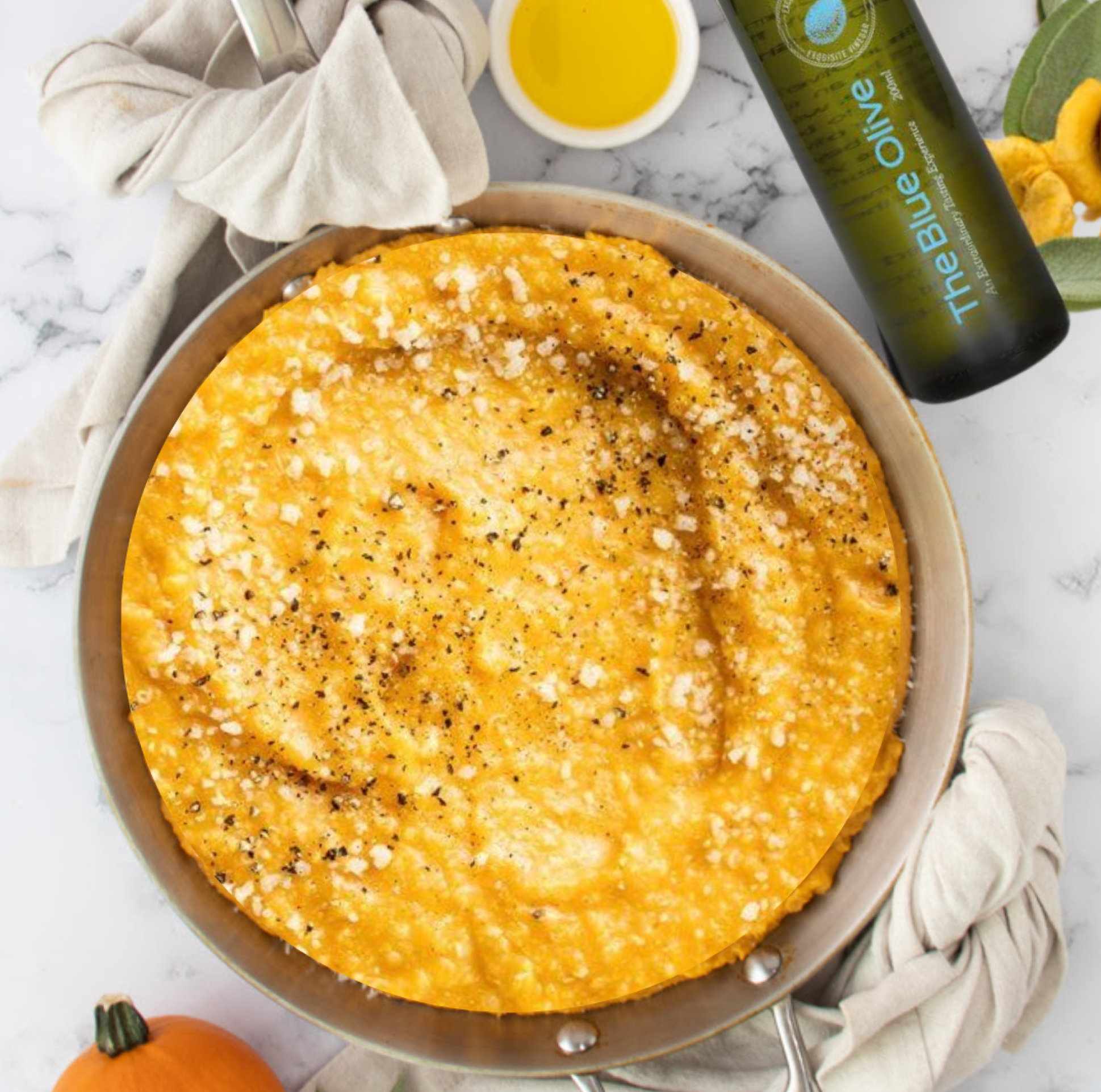 Creamy Pumpkin Polenta