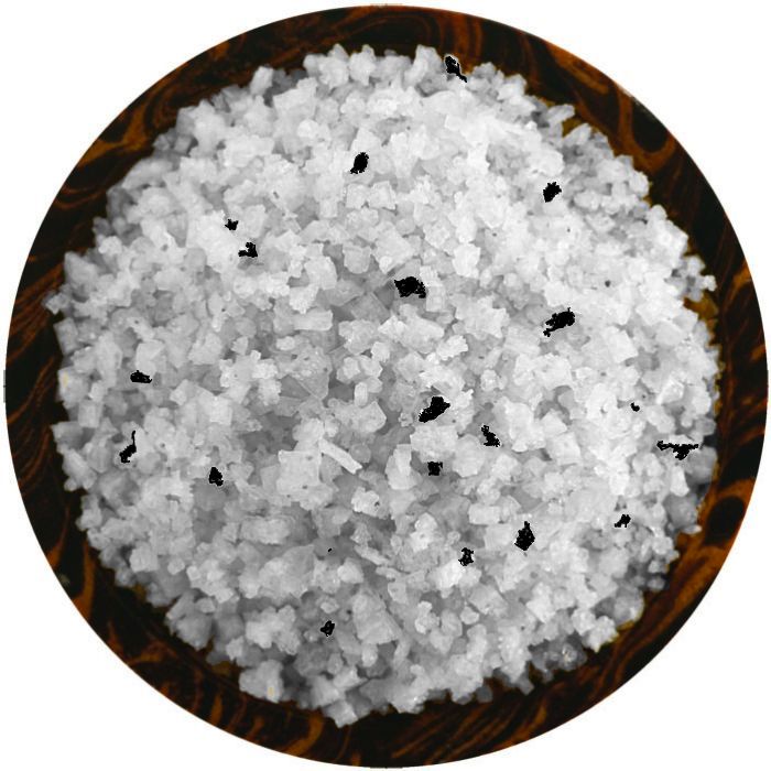 black truffle sea salt