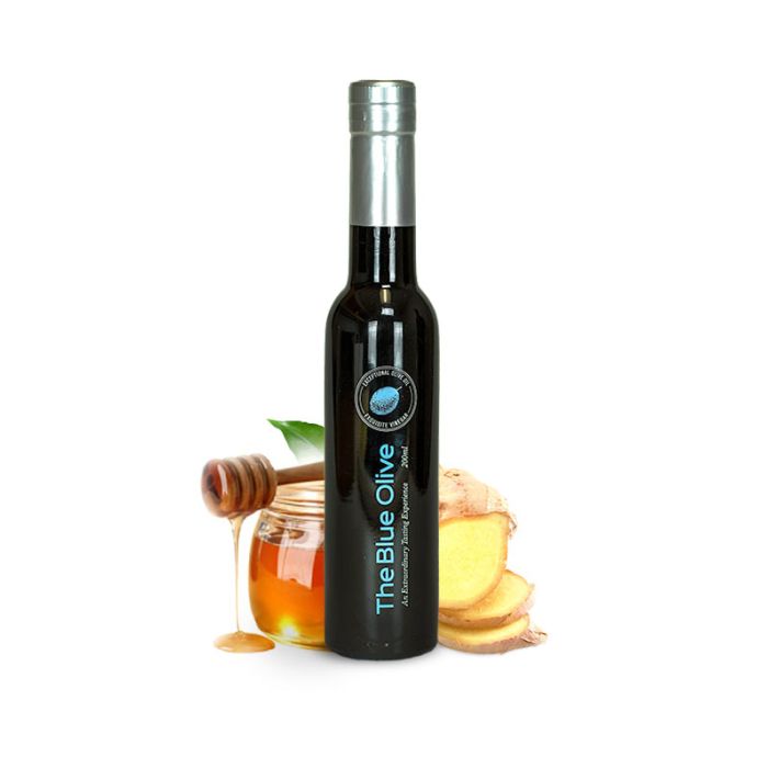 Honey Ginger White Balsamic Vinegar Condimento-375ml