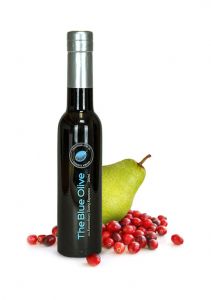 cranberry pear white balsamic vinegar condimento