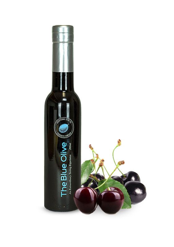 black cherry dark balsamic vinegar condimento