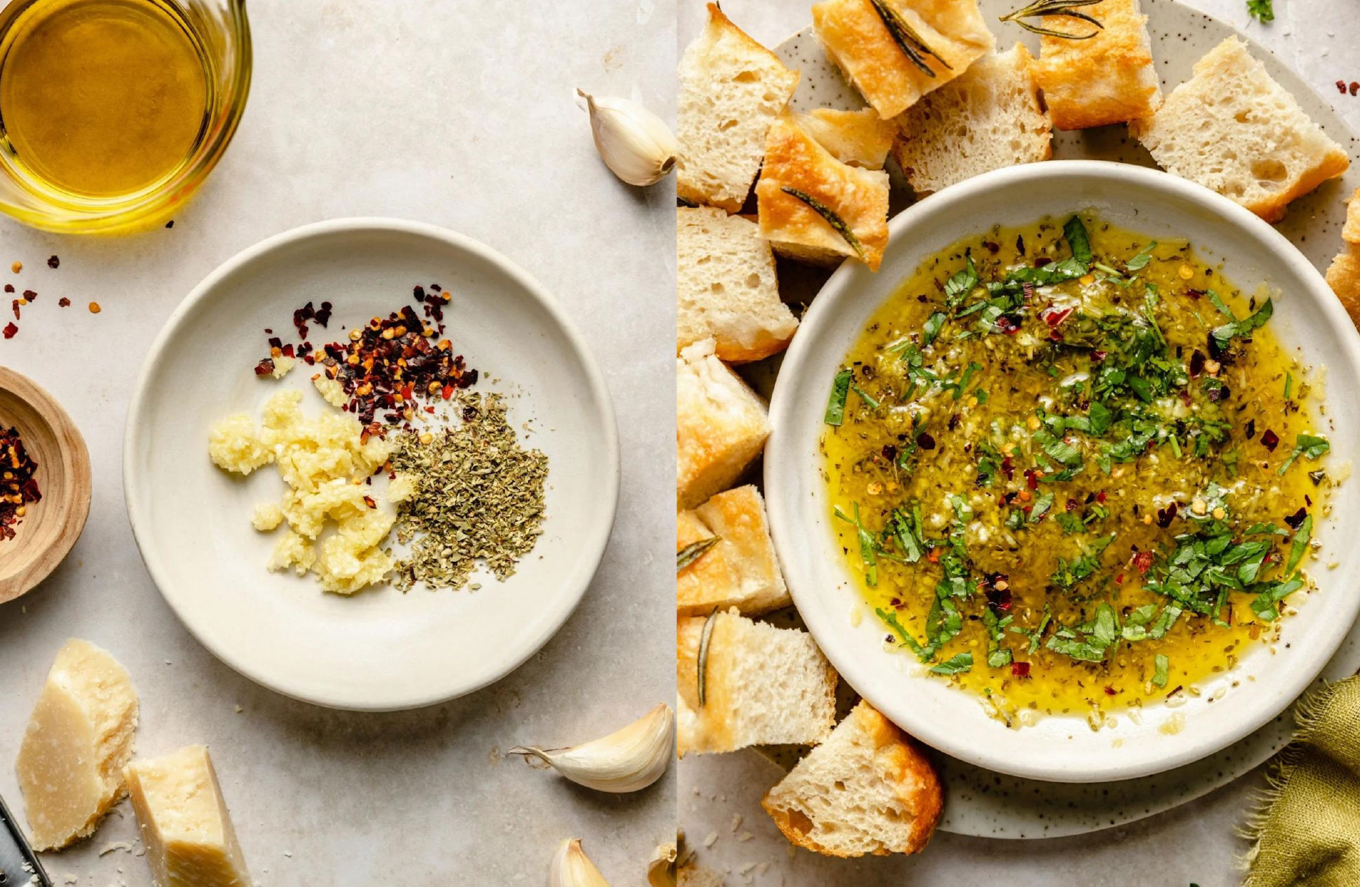 Sweet & Spicy Olive Oil Dip